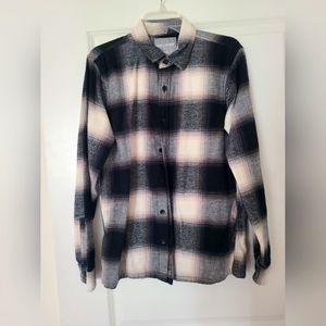 Hollister flannel long sleeve shirt